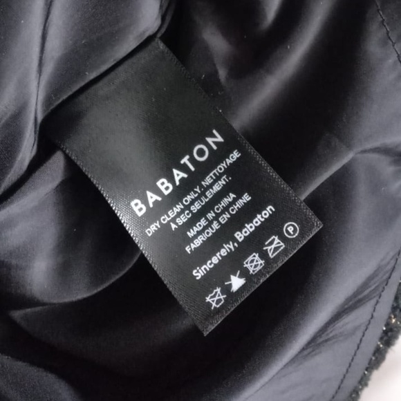 Aritzia Babaton  Little Tweed Skirt Size 4 - Picture 6 of 6